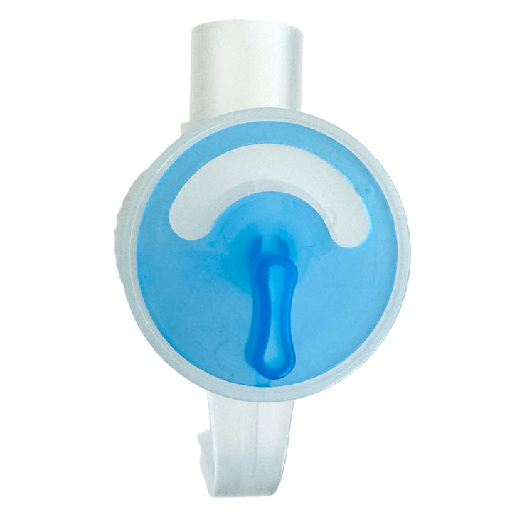 Zestaw akcesoriów do inhalacji/nebulizacji Omnibus, duży nebulizator 12ml, kolor niebieski, 5 zapasowych filtrów, regulacja prędkości