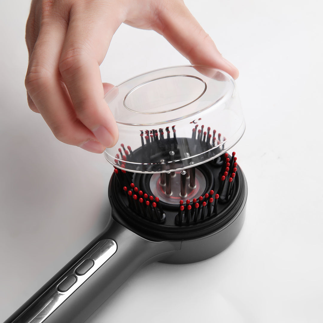 Masująca szczotka do włosów i skóry głowy REGENERATING HAIRBRUSH MASSAGER MT6537