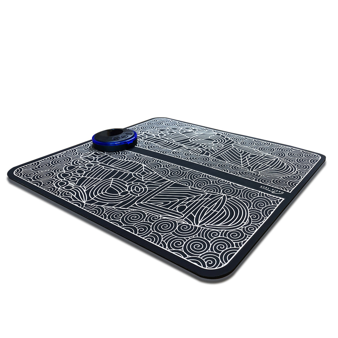 Urządzenie do masażu stóp Media-Tech, masaż metodą elektrostymulacji EMS, 8 trybów, 19 poziomów intensywności, MT6527