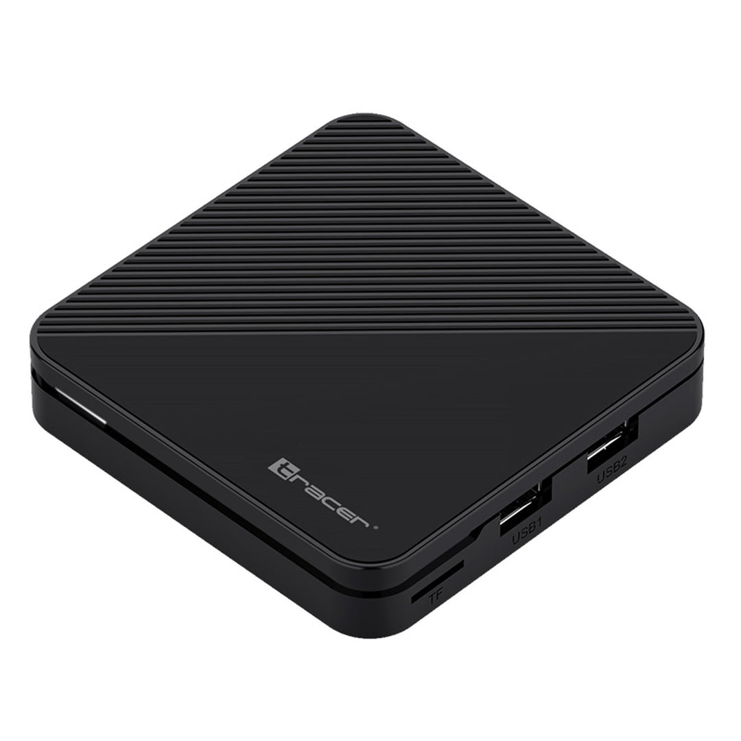 Odtwarzacz multimedialny, Android 14, 2 GB RAM, pamięć 16 GB, Bluetooth 5.0, Wi-Fi, TV Box