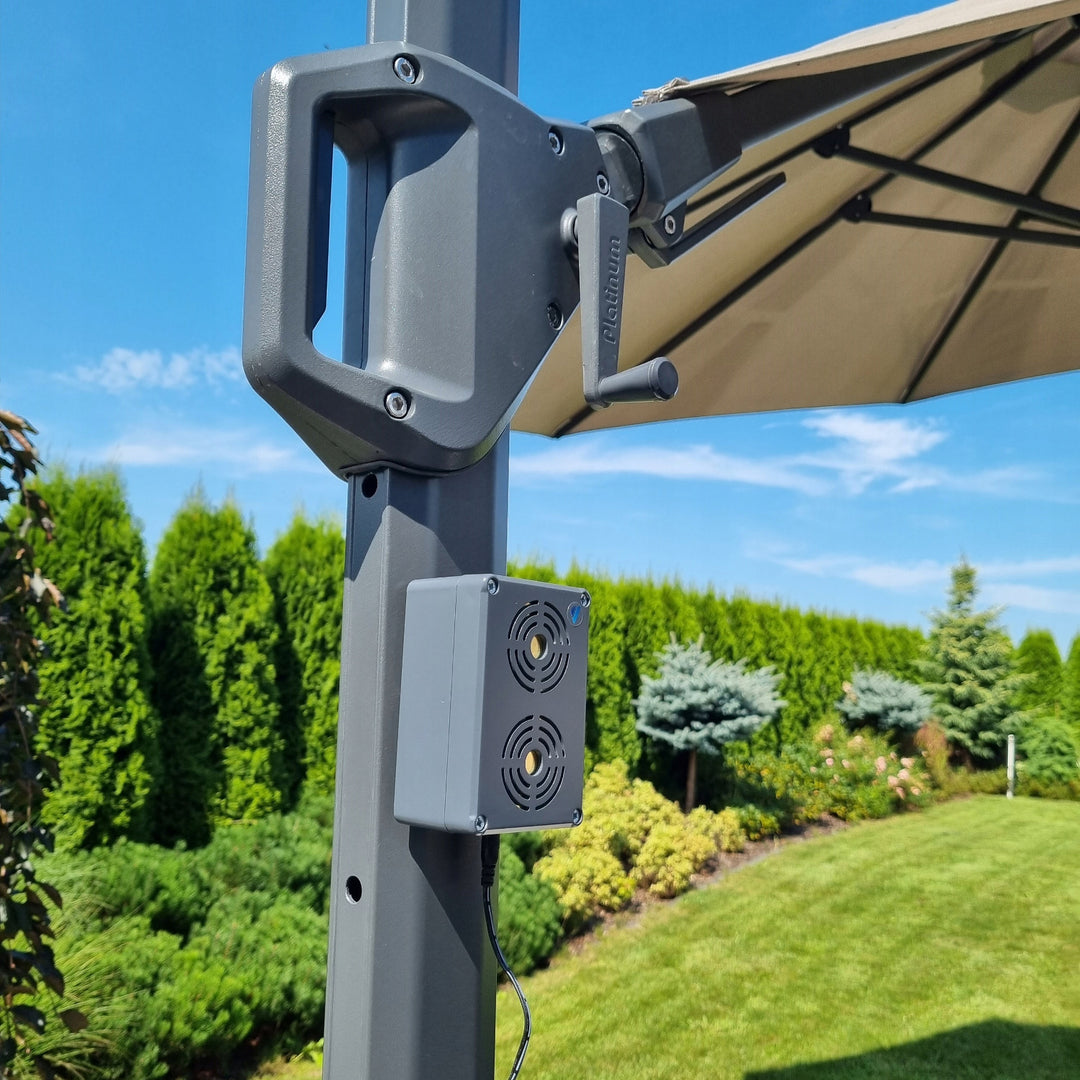 Odstraszacz gryzoni, kun, szczurów, myszy Viano, energooszczędny generator ultradźwięków, IP65, Waterpro