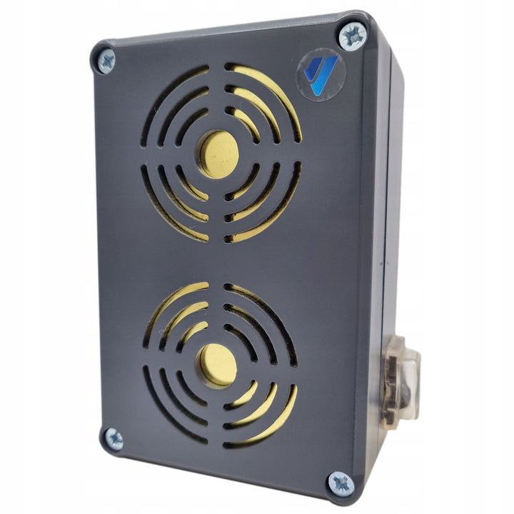 Odstraszacz gryzoni, kun, szczurów, myszy Viano, energooszczędny generator ultradźwięków, IP65, Waterpro