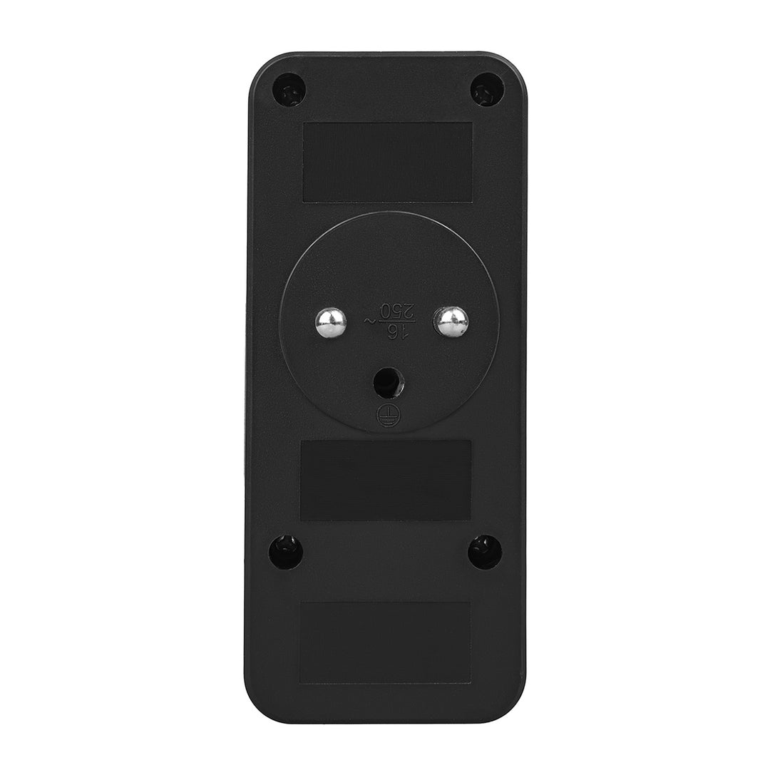 Gniazdko prądowe x3 + 4xUSB Maclean, rozgałęźnik z 3 gniazdami, 2xUSB A, 2xUSB C PD 20W, 1x16A + 2x6A, MCE248 F/B, 3 sztuki