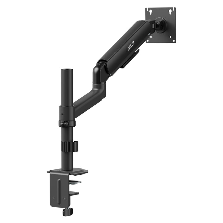 Uchwyt / wieszak na monitor Ergo Office, sprężyna gazowa, 17"-32", 1-10kg, czarny mat, max. VESA 100x100, ER-691 B