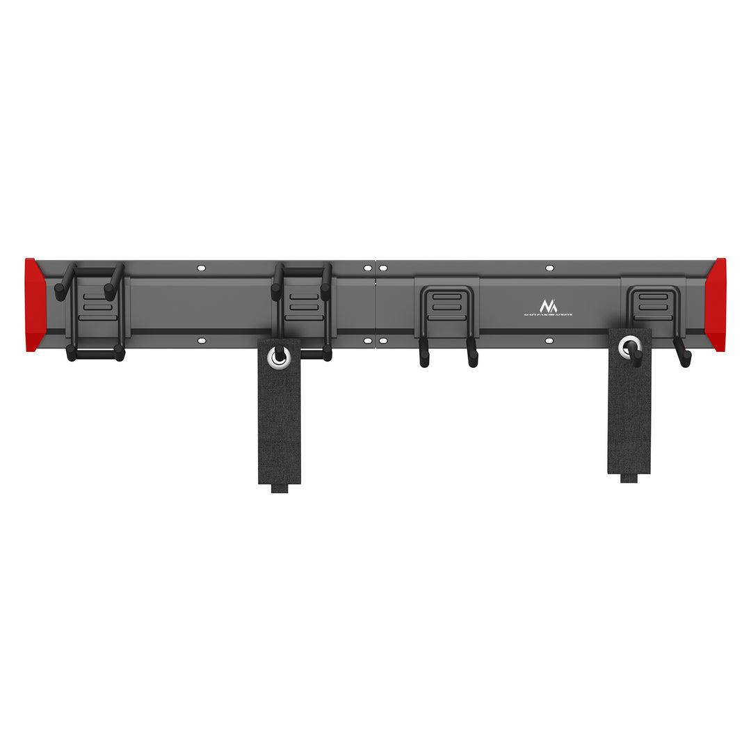 Ścienny organizer na narzędzia Maclean, stalowy, max. obciążenie 136kg, szerokość 816mm, MC-178