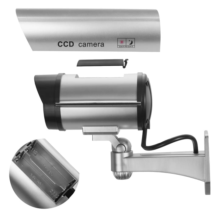 Atrapa kamery z migającą diodą LED IR1100 S IR zewnętrzna + 2x bateria AA Varta Industrial