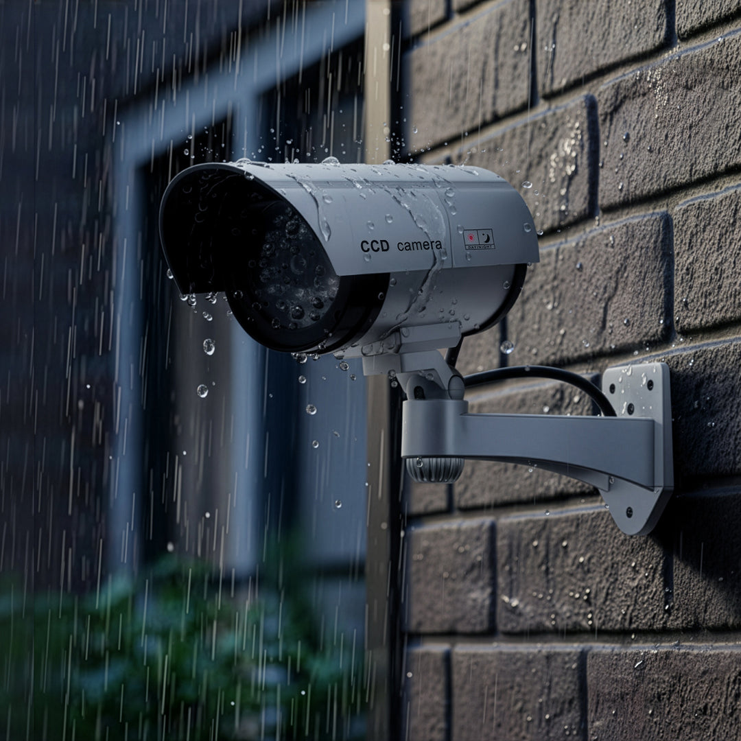 Atrapa kamery z migającą diodą LED IR1100 S IR zewnętrzna + 2x bateria AA Varta Industrial