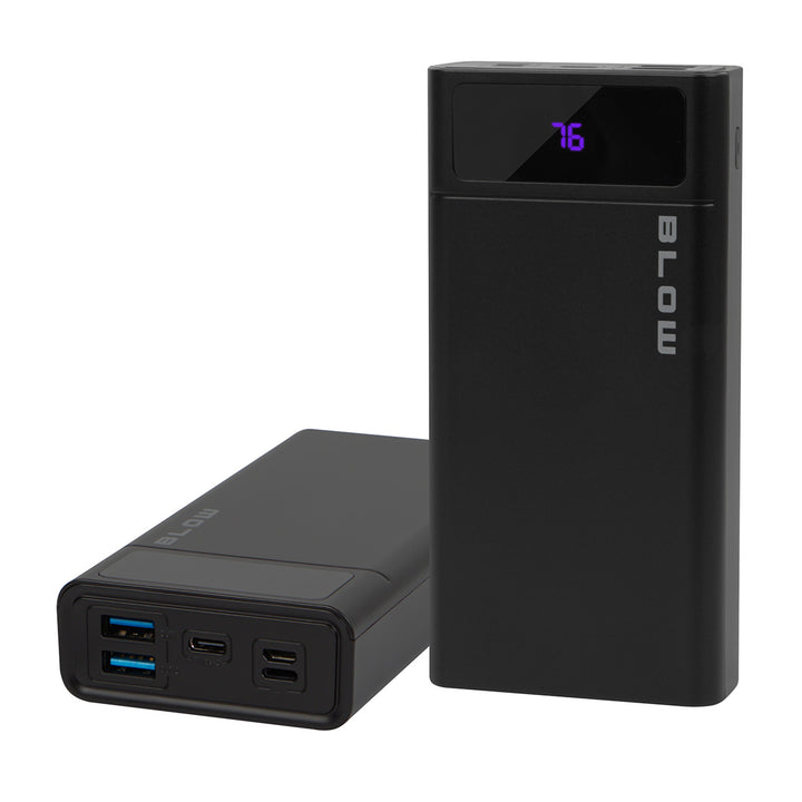 Powerbank 20000mAh PB20E QC+PD 20W + lightning czarny Blow