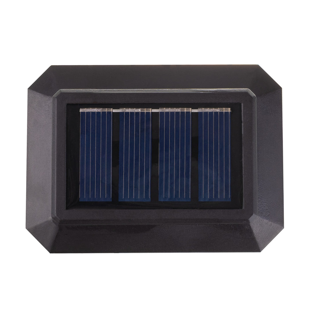 Lampa solarna LED na słupek GreenBlue, 60x40mm, daszek kopertowy, 3200K, GB125 WW