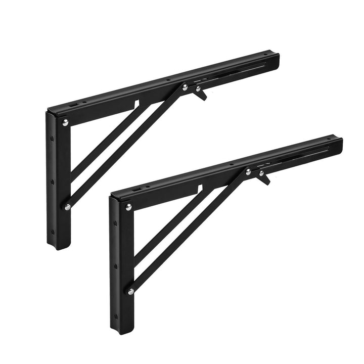 Uchwyt składany półki ściennej Maclean, min 250mm, max 500mm, max 50kg, 2 sztuki, MC-194