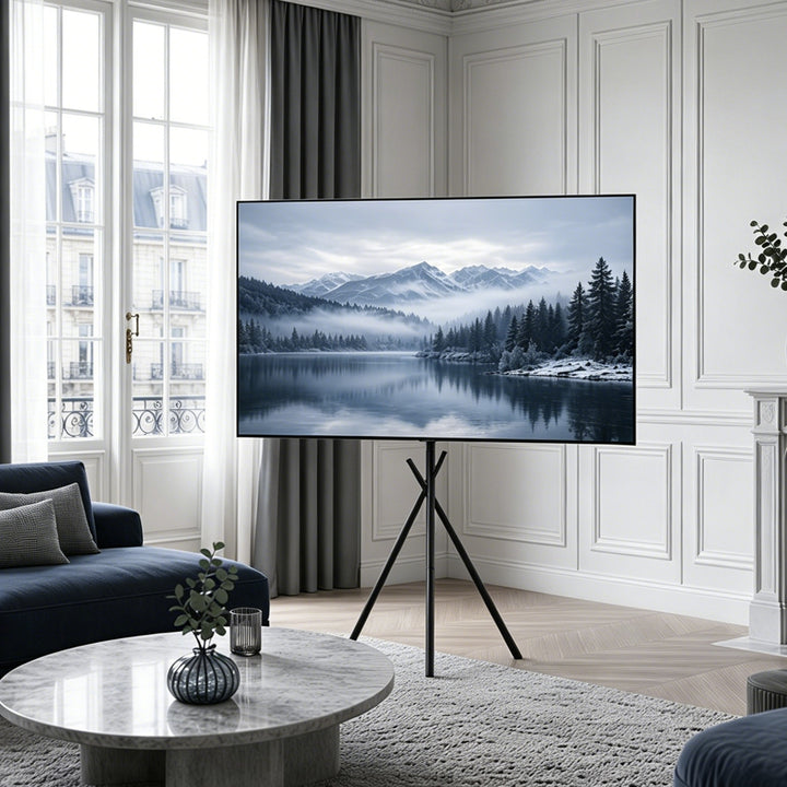 Uchwyt / stojak podłogowy do TV Maclean, 27-55", max. VESA 200x200, max. 60kg, MC-181 B
