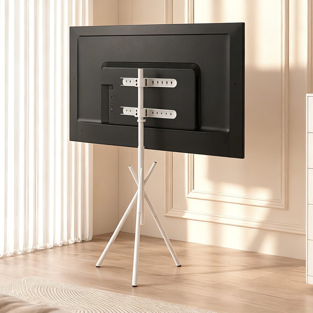 Uchwyt / stojak podłogowy do TV Maclean, 37-80", max. VESA 600x400, max. 60kg, MC-182 W