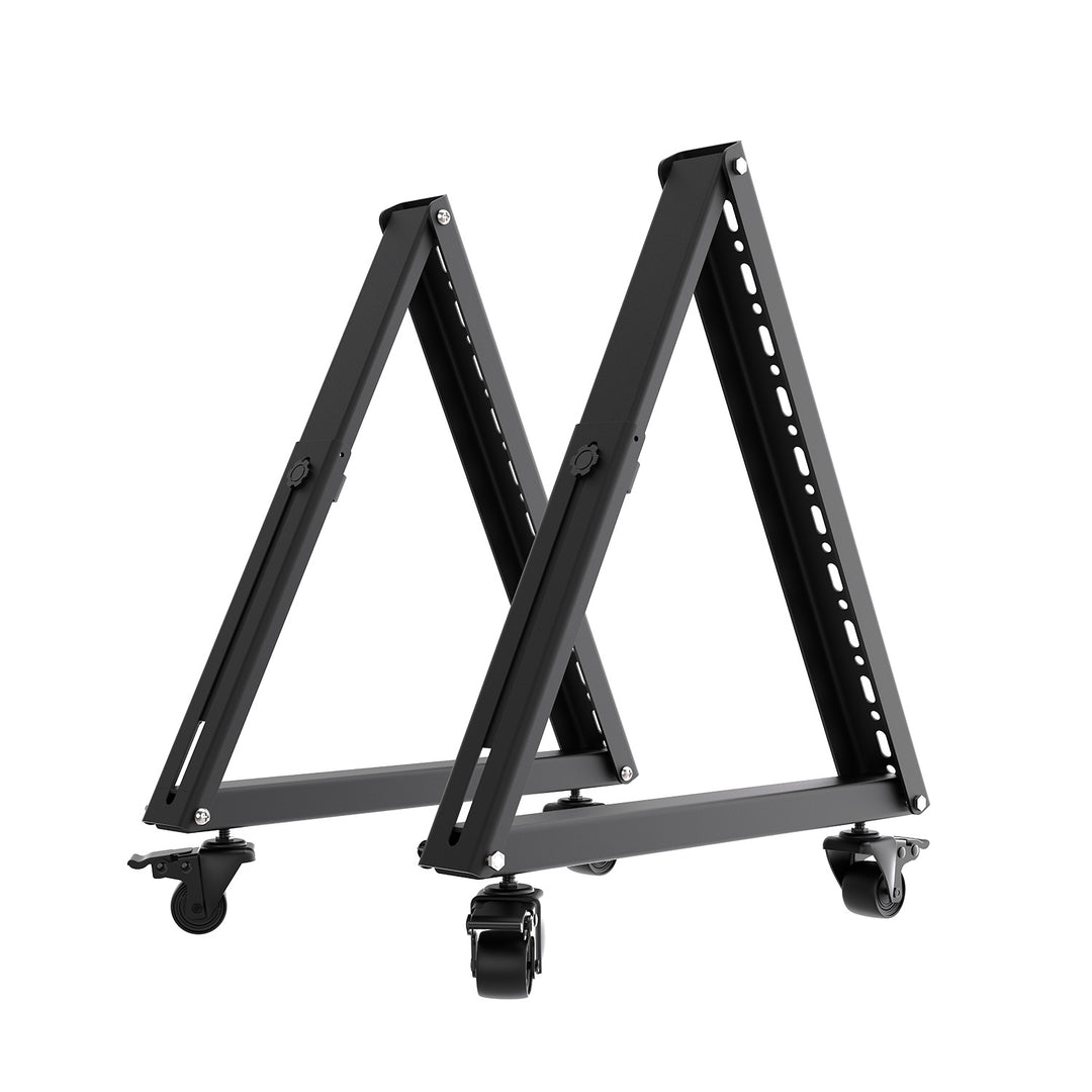 Wózek / stojak podłogowy do TV Maclean, 37-80", max. VESA 800x400, max. 75kg, mobilny, blokada kół, MC-183