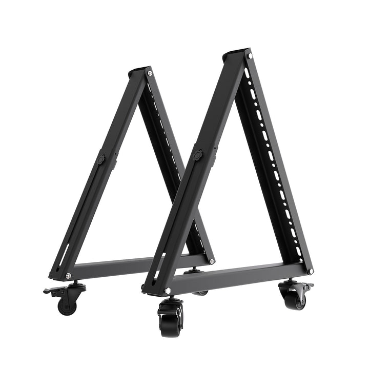 Wózek / stojak podłogowy do TV Maclean, 37-80", max. VESA 800x400, max. 75kg, mobilny, blokada kół, MC-183
