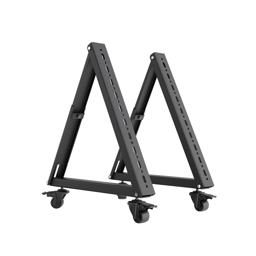 Wózek / stojak podłogowy do TV Maclean, 37-80", max. VESA 800x400, max. 75kg, mobilny, blokada kół, MC-183