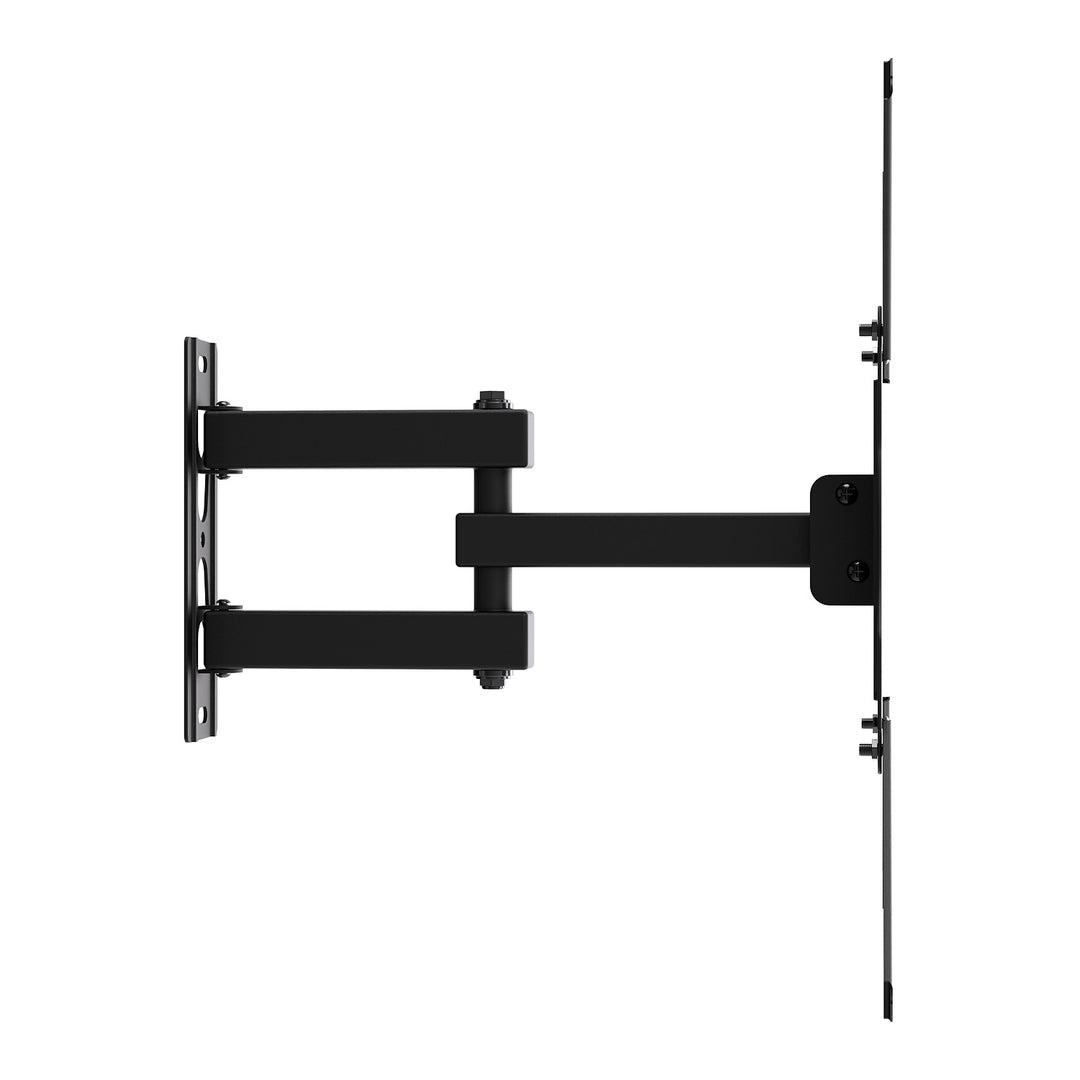 Uchwyt / wieszak do TV Maclean, max VESA 400x400, 32-55", do 25kg, czarny, reg. pochyłu 0°~-15° i obrotu +90°~-90°, MC-190