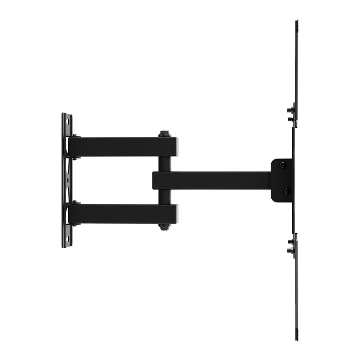 Uchwyt / wieszak do TV Maclean, max VESA 400x400, 32-55", do 25kg, czarny, reg. pochyłu 0°~-15° i obrotu +90°~-90°, MC-190