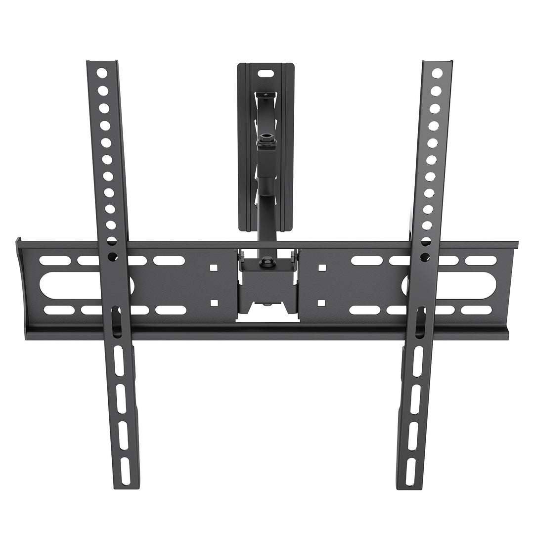 Uchwyt / wieszak do TV Maclean, max VESA 400x400, 32-55", do 30kg, czarny, reg. pochyłu +2°~-10° i obrotu +90°~-90°, MC-191