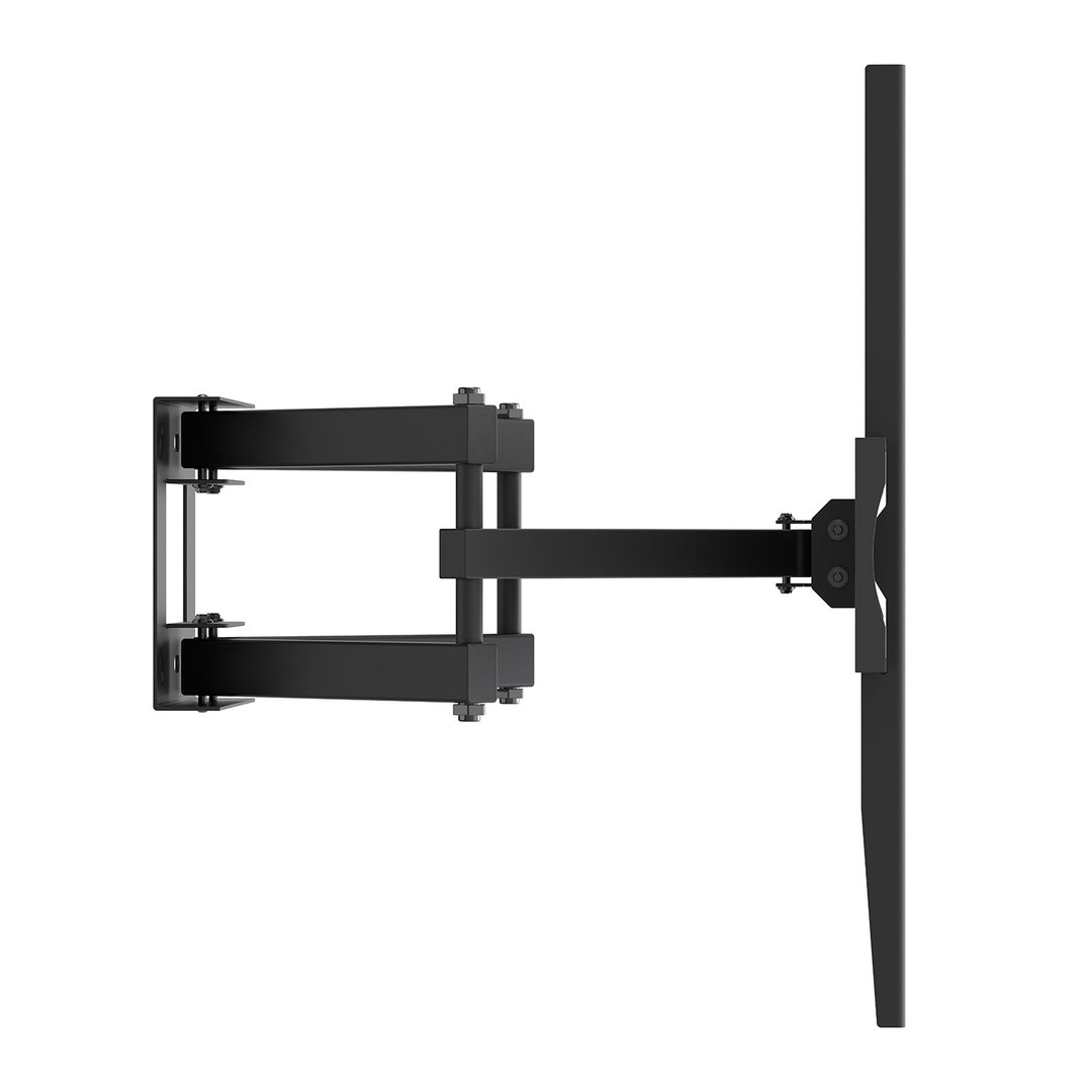 Uchwyt / wieszak do TV Maclean, max VESA 400x400, 32-70", do 40kg, czarny, reg. pochyłu +12°~-12° i obrotu +60°~-60°, MC-192