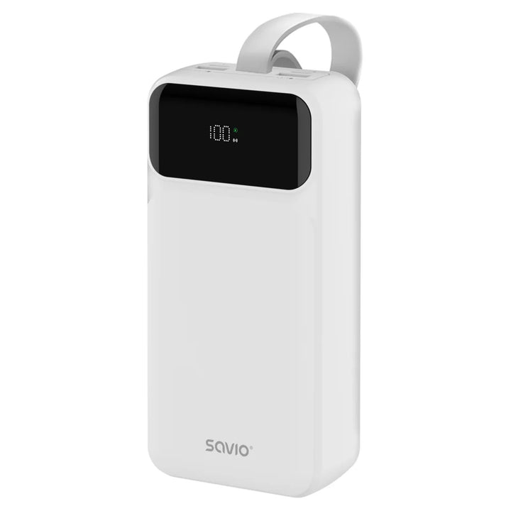 Powerbank SAVIO, 2 porty USB, 1 port USB-C, Quick Charge, Power Delivery, SAVBA-11