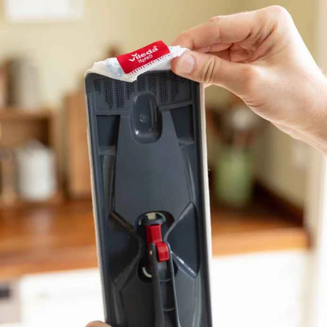 Wkład do mopa płaskiego Vileda H2prO, z mikrofibry, możliwość prania w pralce, 175786