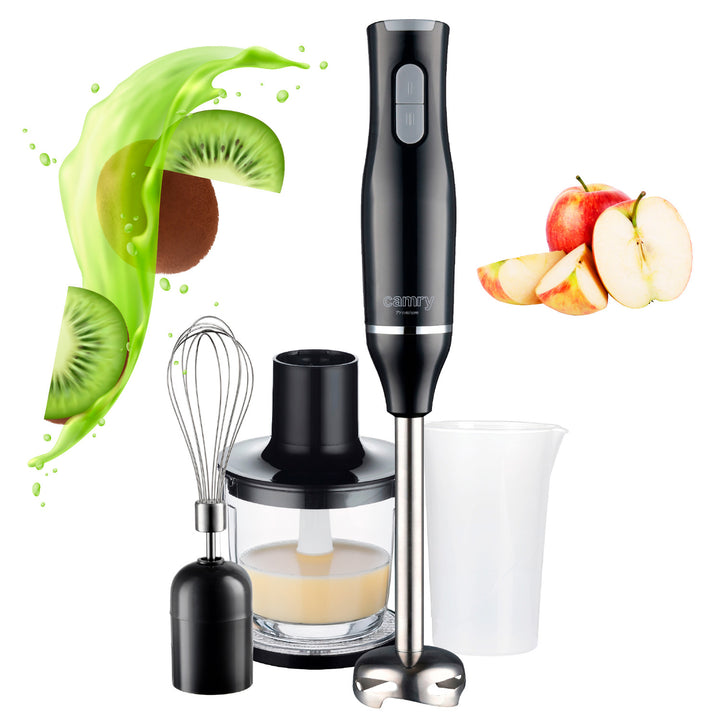 Blender ręczny Camry, moc 800 W, 2 prędkości, ubijaczka, CR 4630