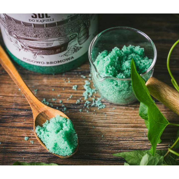 Sól uzdrowiskowa Zabłocka, jodowo-bromowa, do kąpieli, 1,2kg