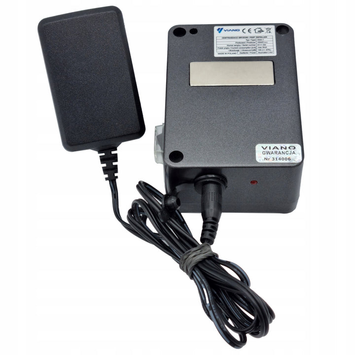 Bezprzewodowy odstraszacz gryzoni, kun, myszy Viano, wbudowany akumulator 4000mAh, duży buzer, ODA1