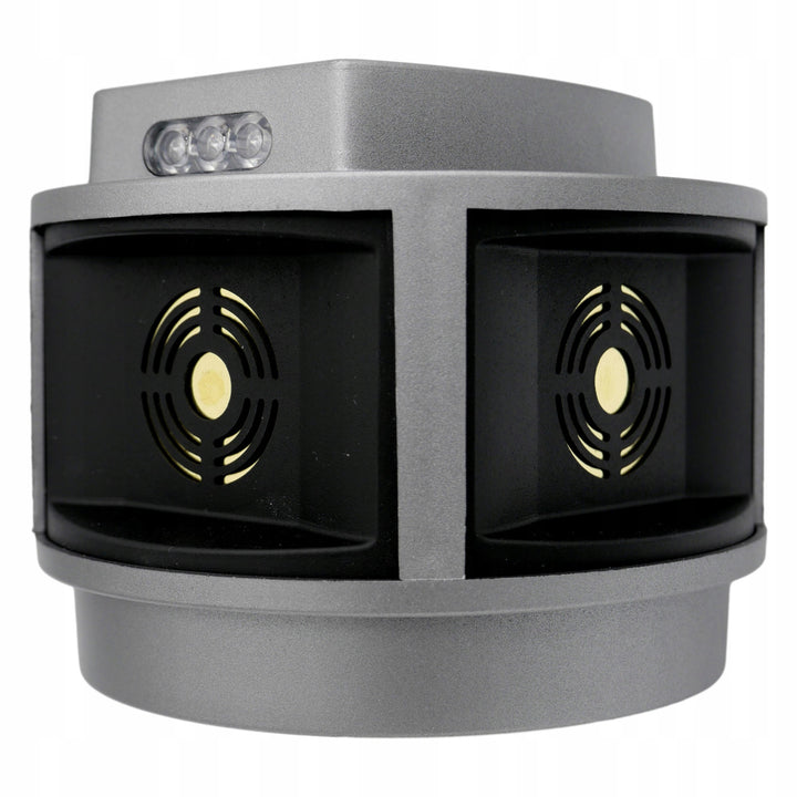 Odstraszacz gryzoni, kun, myszy Viano, generator ultradźwięków, panel stroboskopowy, trzy głośniki, Trio-Strob