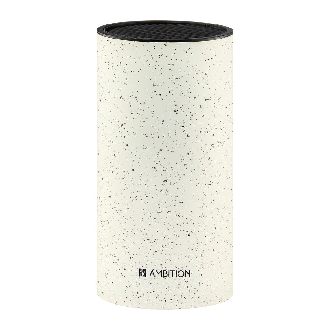 Komplet noży w bloku Nature 6-elementowy AMBITION, powłoka non-stick