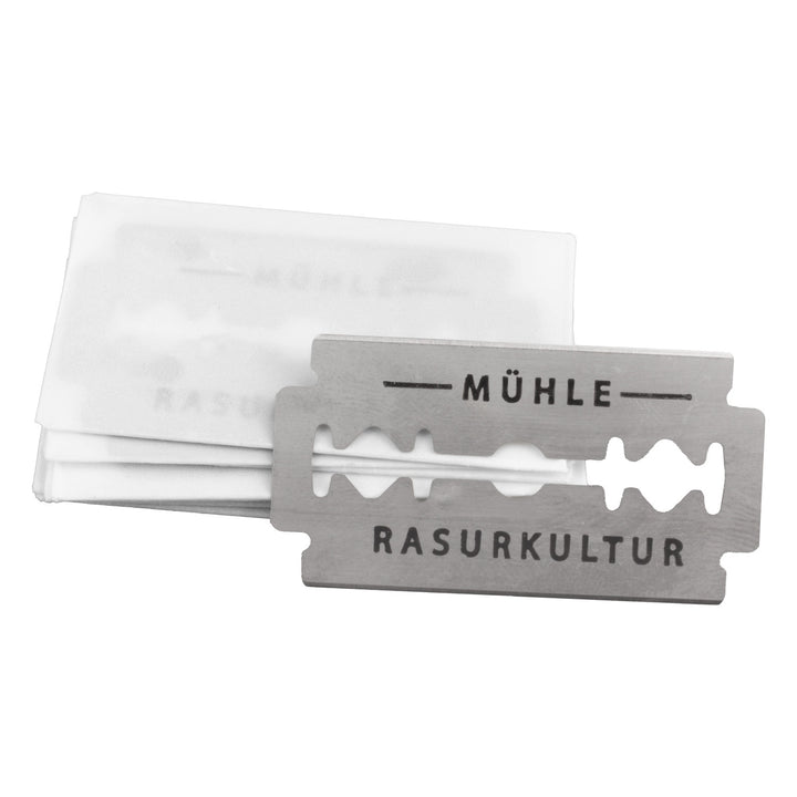 Żyletki do golenia MÜHLE, stal nierdzewna, 10 sztuk, ostrość średnia, K1