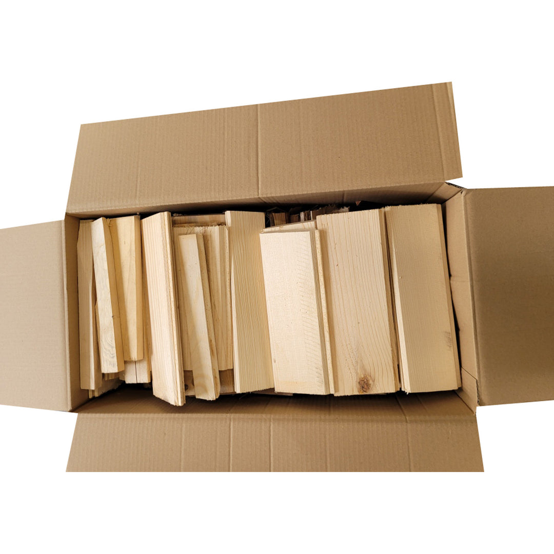 Drewno rozpałkowe świerkowe suche 25kg do kominka grilla pieca