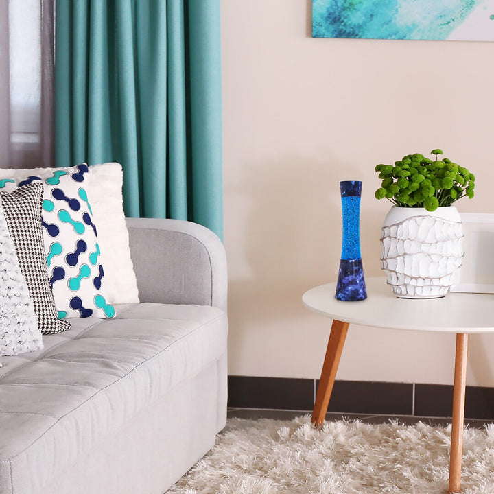 Lampka dekoracyjna Rabalux, Minka, IP20, niebieska, GY6.35 1x MAX 20