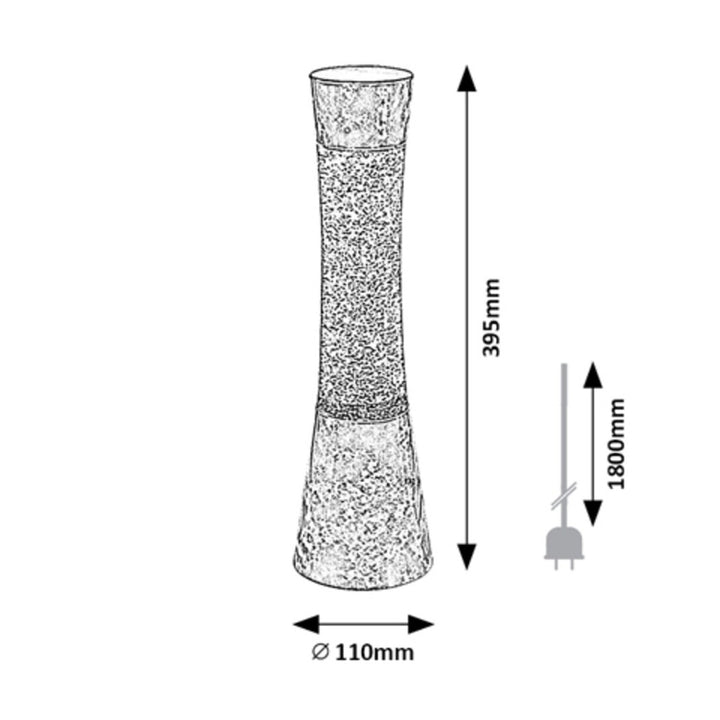 Lampka dekoracyjna Rabalux, Minka, IP20, niebieska, GY6.35 1x MAX 20
