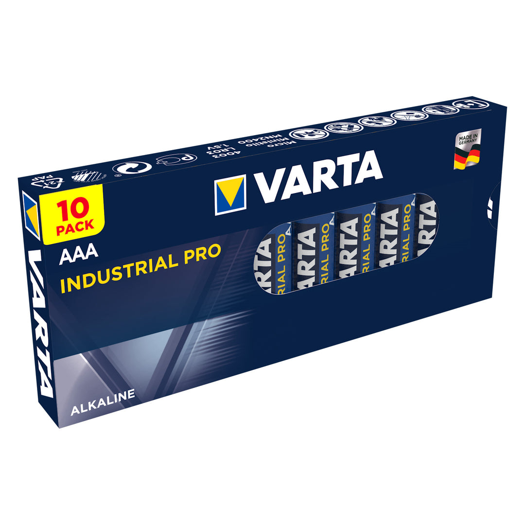 50x bateria R-03 LR03 AAA alkaliczna Varta Industrial 4003