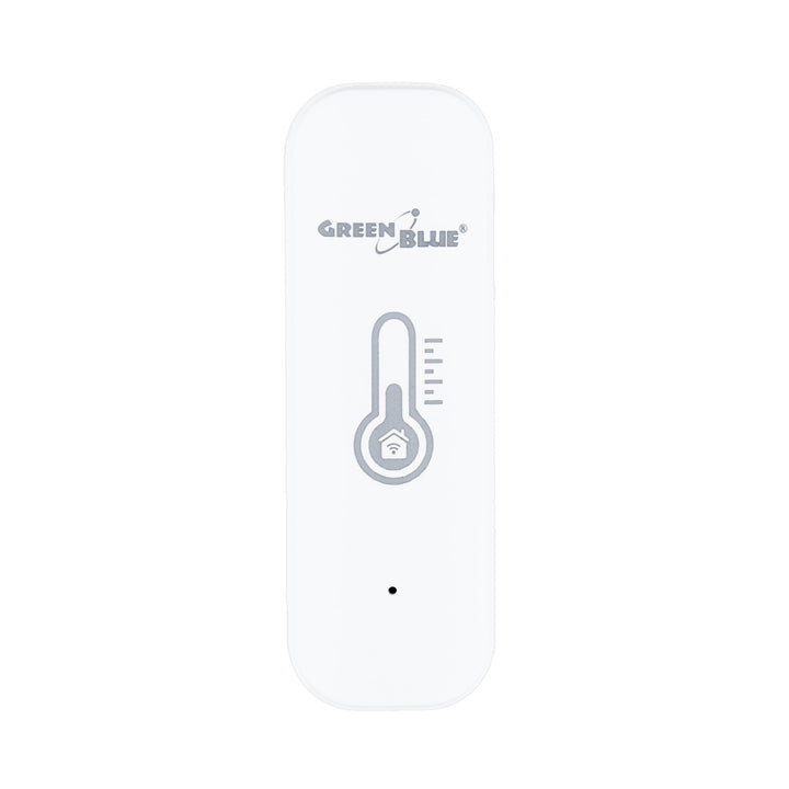 Czujnik temperatury i wilgotności WiFi GreenBlue, Android/iOS/Alexa/Google Home, 3.0V DC, LR03x2, GB737