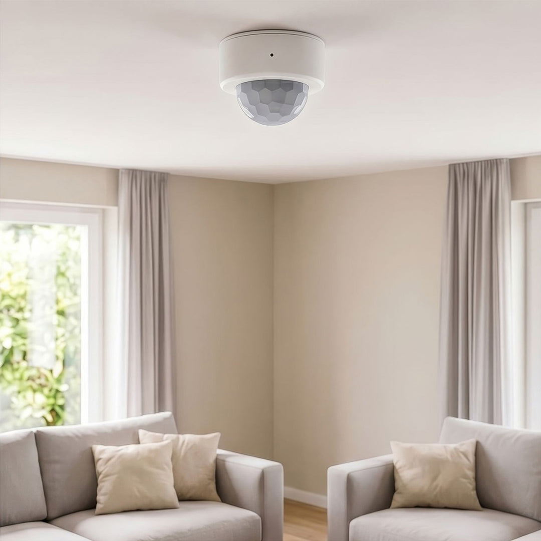 Bezprzewodowy czujnik ruchu Zigbee Tuya GreenBlue, Android/iOS/,CR2450 DC 3.0V, zakr. detekcji 120° / do 8m, GB740