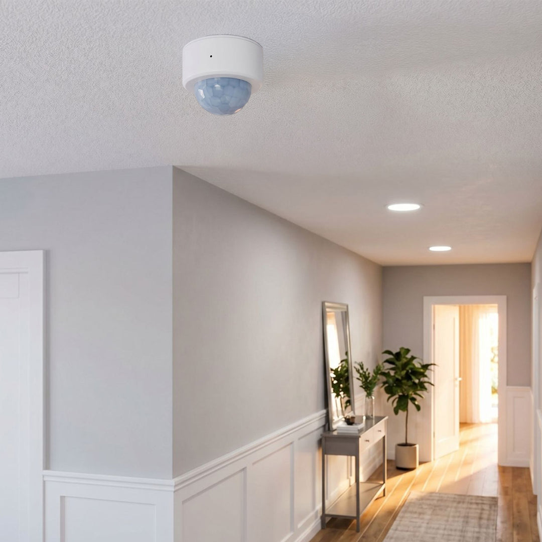 Bezprzewodowy czujnik ruchu Zigbee Tuya GreenBlue, Android/iOS/,CR2450 DC 3.0V, zakr. detekcji 120° / do 8m, GB740