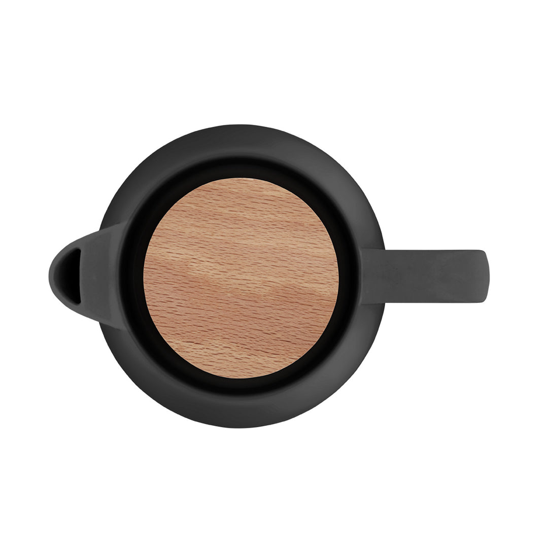 Czajnik elektryczny ceramiczny Concept, pojemność 1L, 1200 W, kolor czarny, złącze Strix, filtr antyosadowy, obrotowa podstawa, RK0086