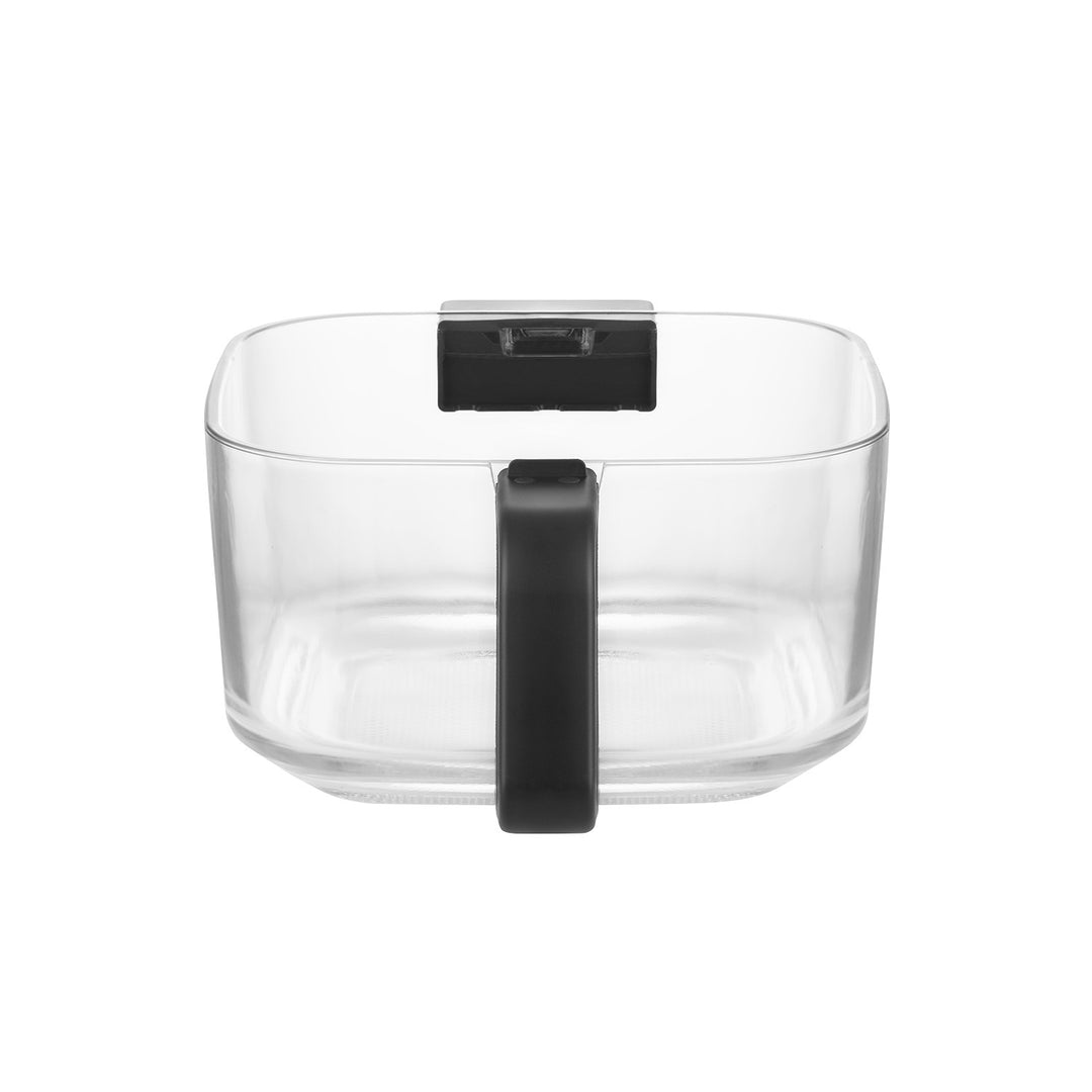 Frytkownica beztłuszczowa Concept Glass&Fast, pojemność 5,5L, 7 programów, dotykowy wyświetlacz LED, zdrowy tryb smażenia, szklany pojemnik, FR5500