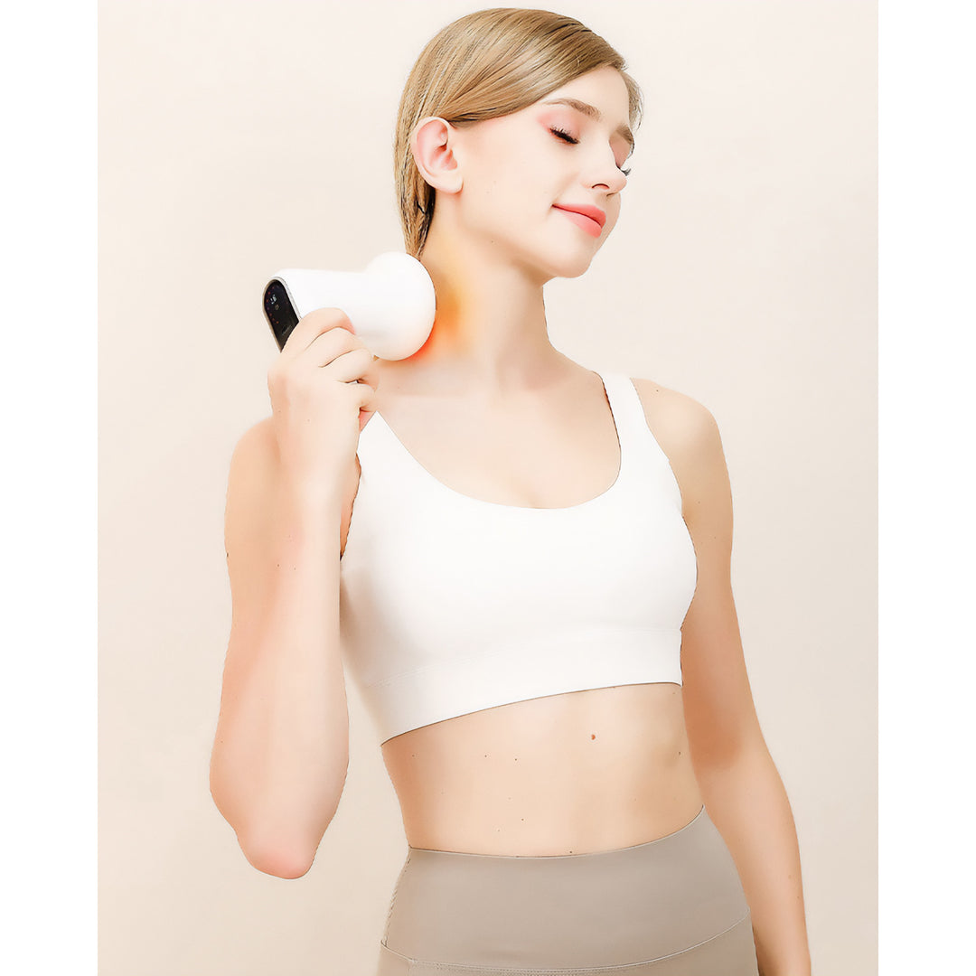 Masażer antycellulitowy, MEDIA-TECH, pistolet do masażu, 5 głowic masujących, 6 prędkości, MT6536