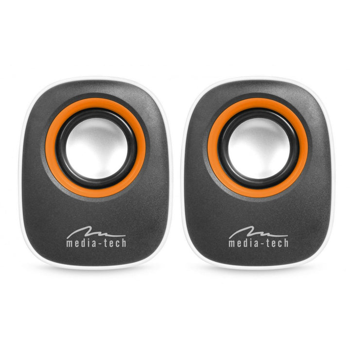 Głośniki komputerowe 2.0 zasilane USB, Media-Tech, MT3137