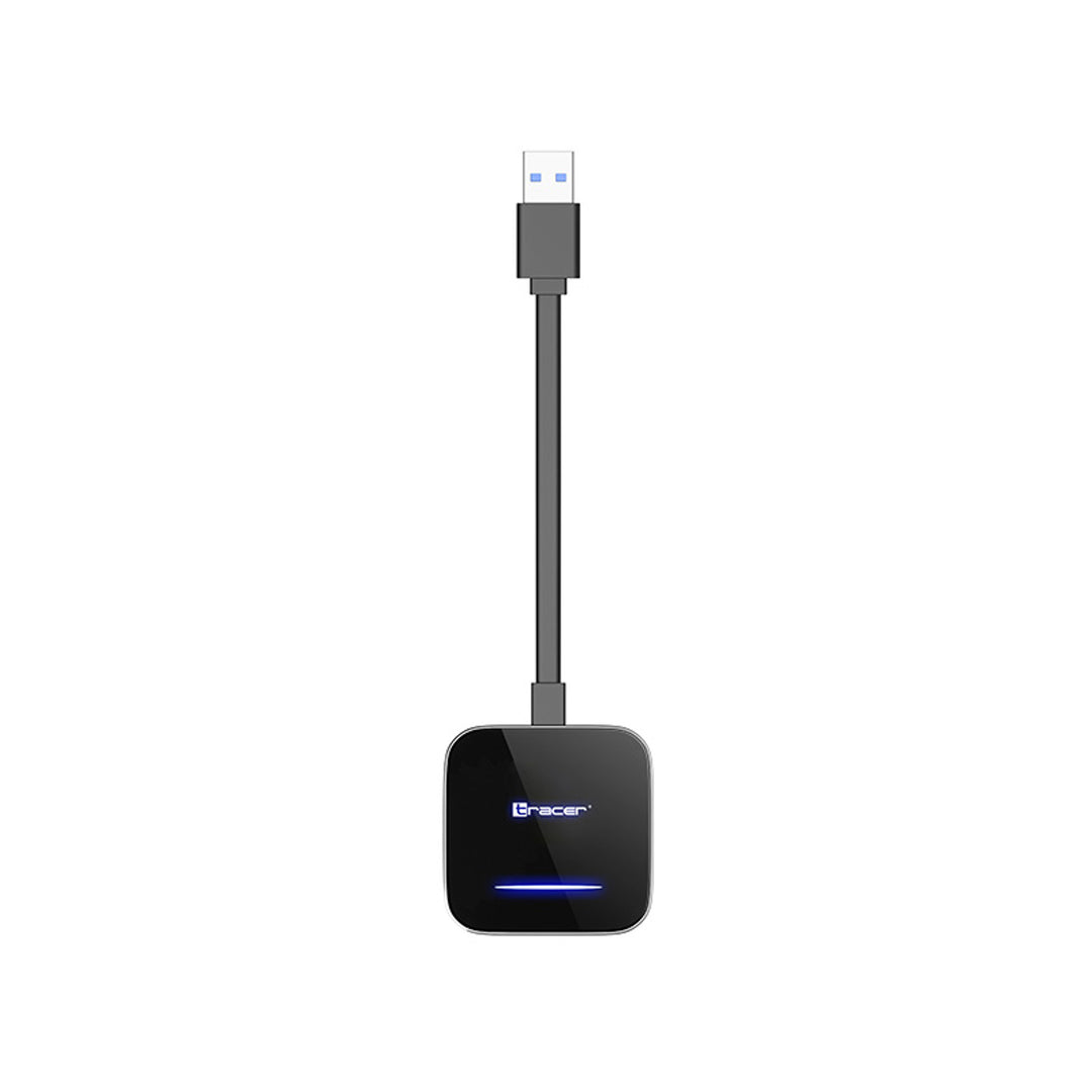 Bezprzewodowy Adapter CarPlay i Android Auto Tracer, WiFi, Bluetooth 5.0, CarLink PRO
