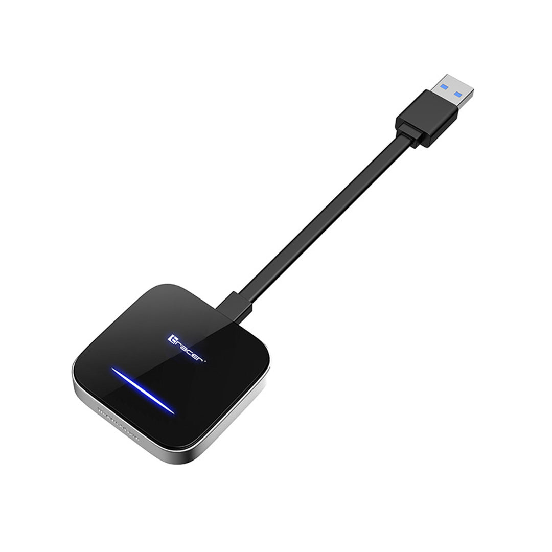 Bezprzewodowy Adapter CarPlay i Android Auto Tracer, WiFi, Bluetooth 5.0, CarLink PRO