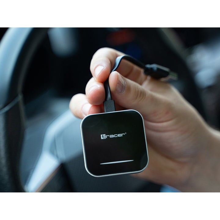 Bezprzewodowy Adapter CarPlay i Android Auto Tracer, WiFi, Bluetooth 5.0, CarLink PRO