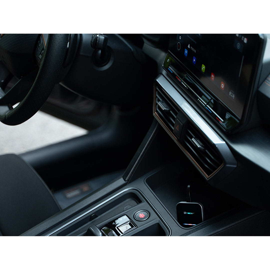 Bezprzewodowy Adapter CarPlay i Android Auto Tracer, WiFi, Bluetooth 5.0, CarLink PRO