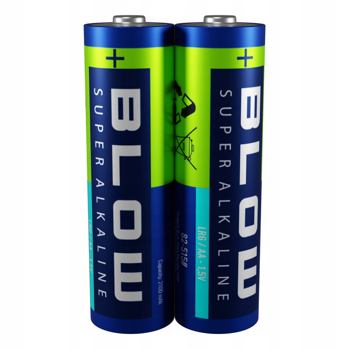 Baterie alkaiczne AA Blow, LR6, Napięcie 1,5V, zestaw 40 sztuk