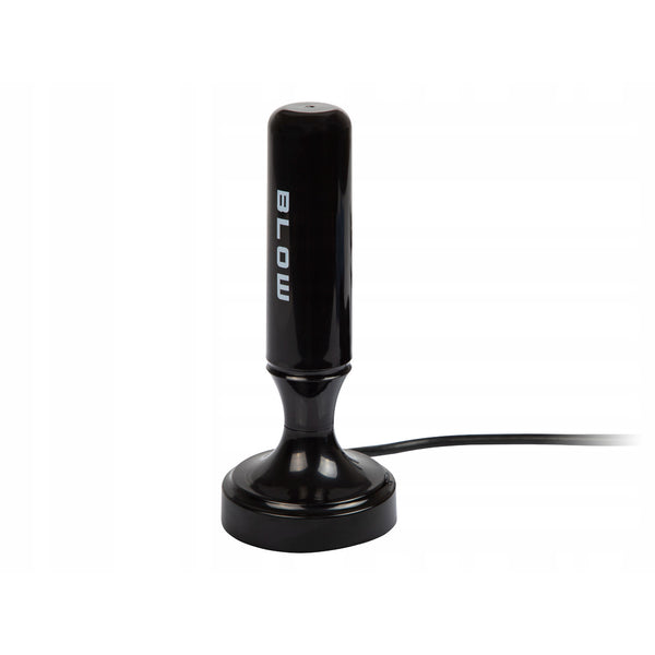 Antena DVB-T Blow, aktywna wewnętrzna, wzmocnienie 28dB, wbudowany filtr LTE, odbiór w paśmie 168-790 MHz, 21-040#