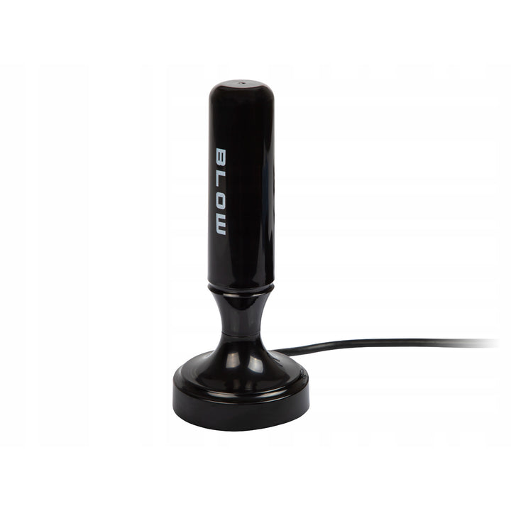 Antena DVB-T Blow, aktywna wewnętrzna, wzmocnienie 28dB, wbudowany filtr LTE, odbiór w paśmie 168-790 MHz, 21-040#
