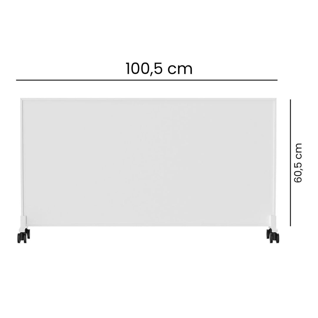 Grzejnik na podczerwień Cronos, 800W, idealny dla alergików, matowa powierzchnia, ultracienki, wbudowany termostat i zdalne sterowanie telefonem lub pilotem, Carbon P800 TWP